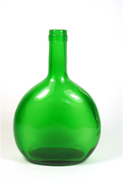 Vintage groene fles