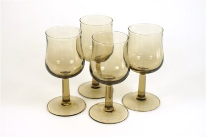 Vintage wijnglazen rookglas