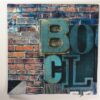 Steen / letters 45 x 45 cm