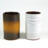 2 mini vintage vaasjes