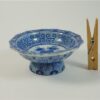 Kandelaar blauw / wit