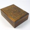 2 houten bewerkte doosjes