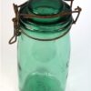 Groene weckpot vintage