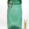 Groene weckpot vintage