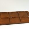 Houten vakjesschaal