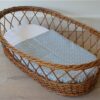 Vintage rotan (reis) wieg baleinen