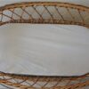 Vintage rotan (reis) wieg baleinen