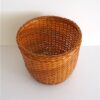 Vintage rotan bloempot