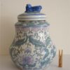 Vintage pot / vaas met deksel