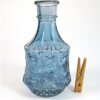 Blauw vaasje met motief