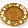 Vintage houten kandelaar