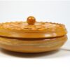 Vintage houten bakje / doosje met deksel