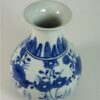 Vaas blauw / wit
