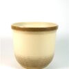 Crème / bruine pot
