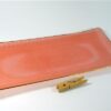 Vintage glazen cake schaal / serveerschaal