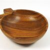 Houten schaaltje appel