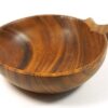 Houten schaaltje appel