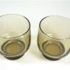 2 rookglas glazen