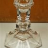 Kandelaar glas bewerkt