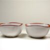 2 mini vintage bakjes