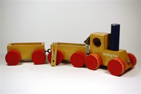 Vintage houten trein SIO