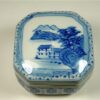 Vintage porseleinen bakje met deksel