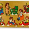 Vintage nopjespuzzel 'spelen'
