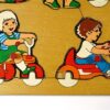 Vintage nopjespuzzel 'spelen'