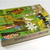 Vintage puzzel dierentuin