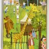 Vintage puzzel dierentuin