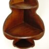 Houten "open" wandkastje