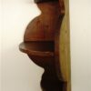 Houten "open" wandkastje