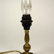 Vintage messing lampvoet