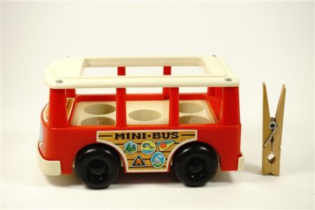 Vintage mini bus Fisher Price