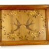 Vintage dienblad vogels