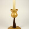 Vintage houten kandelaar