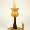 Vintage houten kandelaar