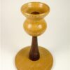 Vintage houten kandelaar