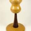Vintage houten kandelaar