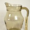 Vintage schenkkannetje rookglas
