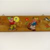 Vintage houten kinder kapstokje