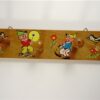 Vintage houten kinder kapstokje