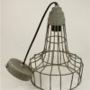 IJzeren lamp, betonlook