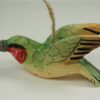 Houten vogeltje groen
