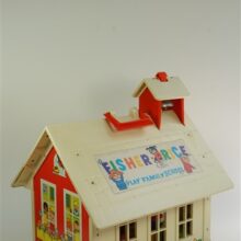 Vintage Fisher Price "Play Family School"