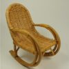Vintage poppenstoeltje rotan