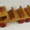 Vintage houten vrachtwagen