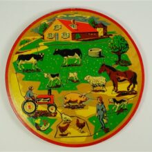 Vintage puzzel boerderij