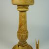 Houten kandelaar