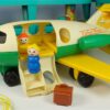 Vintage Fisher Price Play Family Airport / Luchthaven